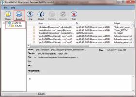 EML Attachment Remover screenshot