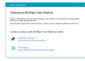 BCWipe Total WipeOut screenshot