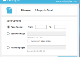 PDFSplitFree screenshot