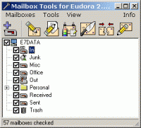 Mailbox Tools for Eudora screenshot