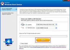 Tenorshare Windows Boot Genius screenshot