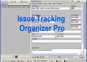 Issue Tracking Organizer Pro screenshot