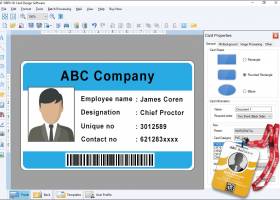 ID card Design Maker Software screenshot