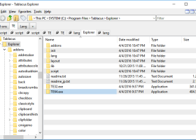 Tablacus Explorer screenshot