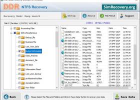 Restore NTFS Partition screenshot