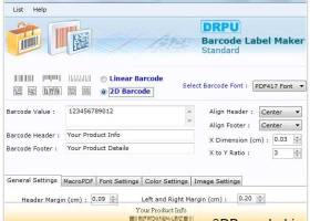 UPCA Barcode Font Generator screenshot