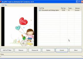 SWF to GIF Movie Converter screenshot