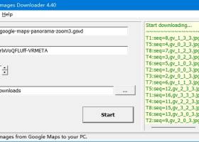 Google StreetView Images Downloader screenshot