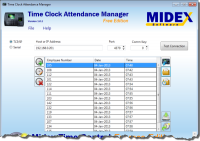 Time Clock Attendance Manager screenshot
