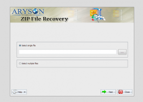 Aryson Zip Repair screenshot