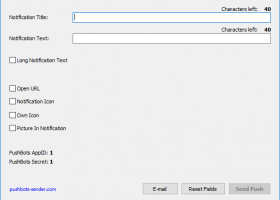 PushBots Sender screenshot