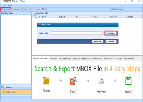 How to Convert MBOX Email to PDF screenshot