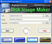 Appnimi Disk Image Maker screenshot