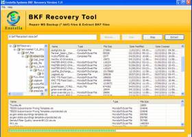 BKF File Recovery screenshot