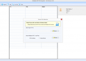 OST to EML Converter screenshot