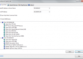 PortScan screenshot