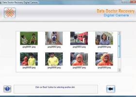 Sony Digital Camera Photo Recovery screenshot
