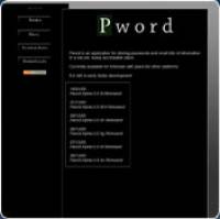 Pword screenshot