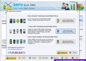 Bulk SMS for GSM Mobile Phones screenshot