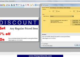 Card and Label Design Software screenshot