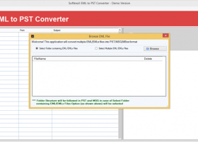 SoftKnoll EML to PST Converter screenshot