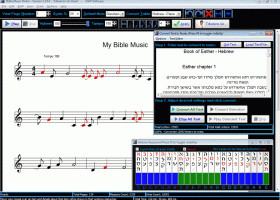 Bible Music Writer screenshot