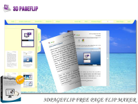 3DPageFlip Free Page Flip Maker screenshot