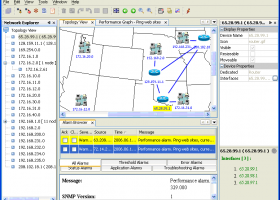 SysUpTime network monitor screenshot