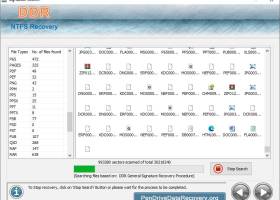 NTFS Files Recovery Software screenshot