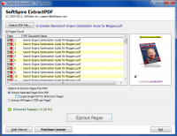 Extract Selected Pages from PDF screenshot