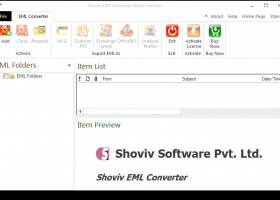 EML to PST Mail Converter screenshot