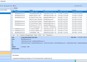 MBOX File Reader screenshot