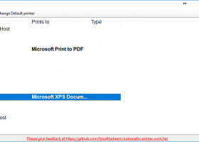 Automatic Printer Switcher screenshot