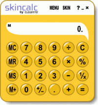 SkinCalc screenshot