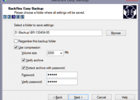BackRex Easy Backup screenshot