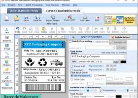 Barcode Maker for Packaging screenshot