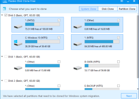 Hasleo Disk Clone screenshot