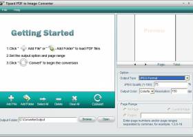 Tipard PDF to Image Converter screenshot