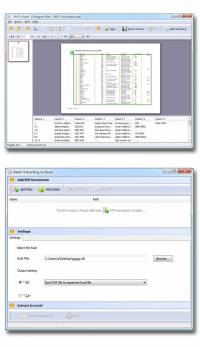 Easy PDF to Excel screenshot