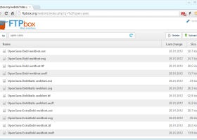 FTPbox screenshot