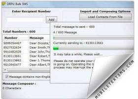 Download Mobile SMS Software screenshot