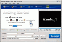 iCoolsoft Google Phone Video Converter screenshot