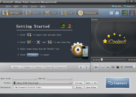 iCoolsoft iPhone Video Converter screenshot