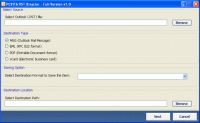 PST to MSG Conversion screenshot