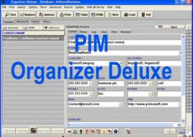 PIM Organizer Deluxe screenshot