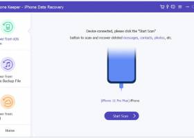 AceThinker iPhone Data Recovery screenshot