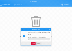 Permadelete screenshot
