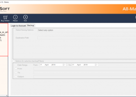 CubexSoft Rackspace Backup Tool V1.0 screenshot