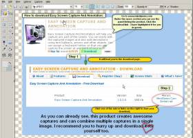 Easy Screen Capture And Annotation screenshot