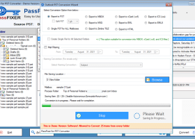 PassFixer For PST Converter Software screenshot